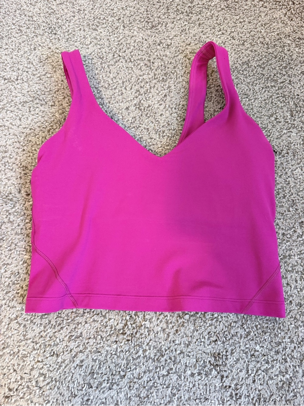 Lululemon Ripened Raspberry Align Tank (4) - Picture 2 of 4
